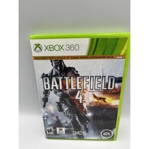 Battlefield 4 (Microsoft Xbox 360, 2013) Complete In Box